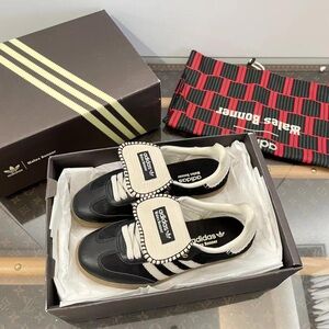 Adidas Wales Bonner x Samba Pony Hair Black White